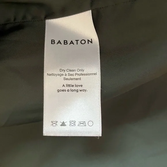 Babaton Fritz Faux Fur Jacket Size M Emerald Green Vegan Chubby Coat Cabincore - Picture 11 of 15